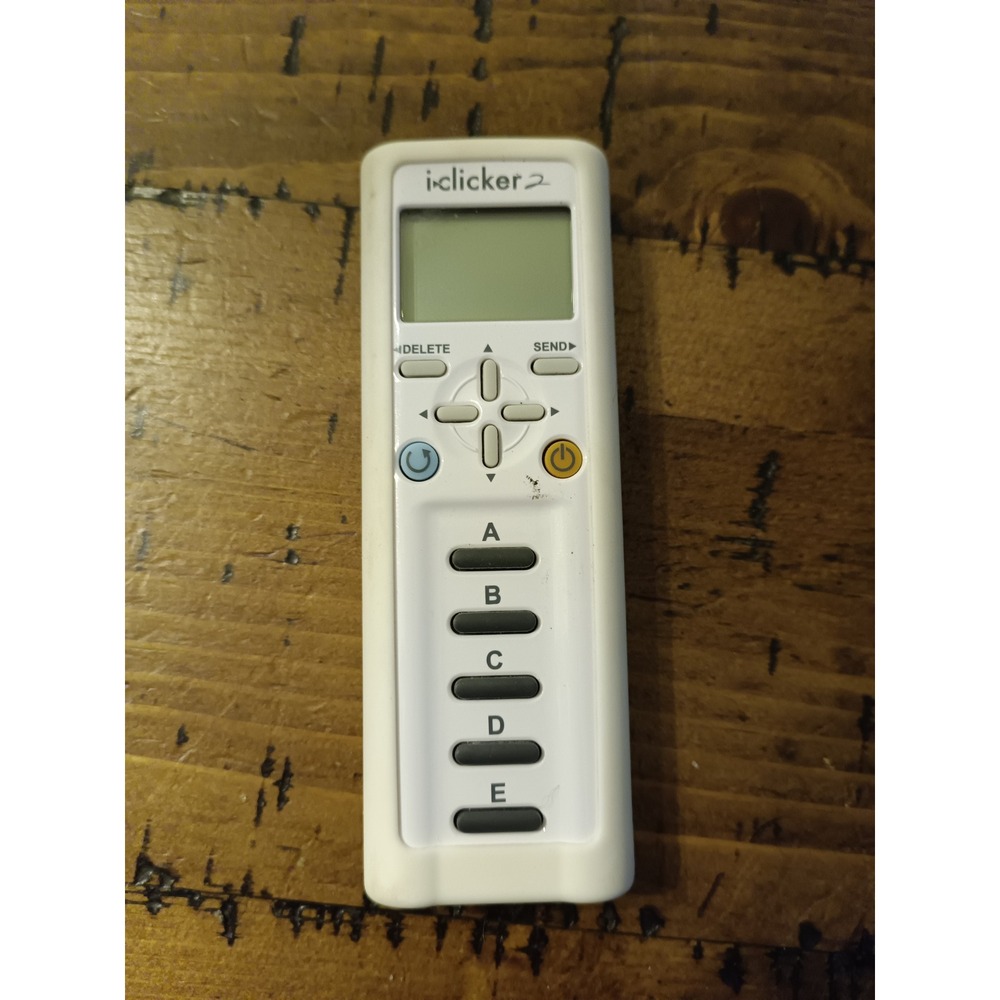 iClicker 2 Student Remote Classroom Response System White with Chevron Skin